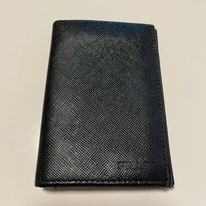 Prada, business card holder/wallet